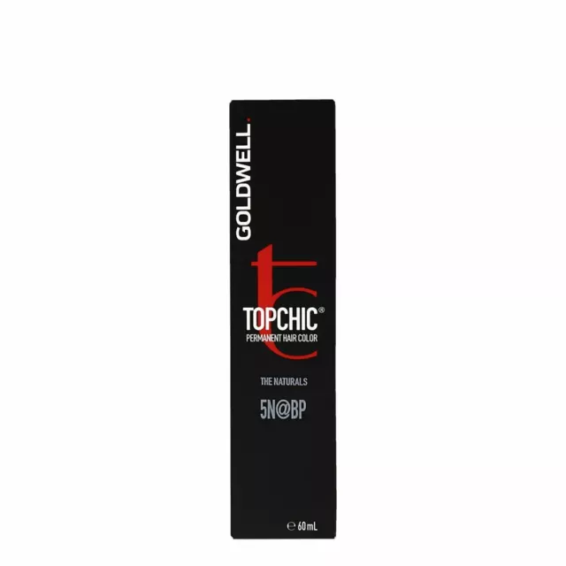 Goldwell Topchic The Naturals Light Brown @ Brown Pearl 5N@BP Hair Color 60ml