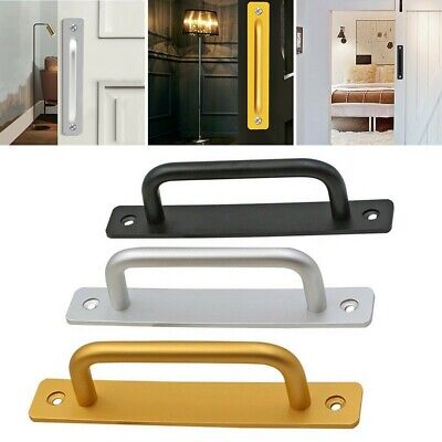 Gate Metal Sliding Barn Door PUSH-Pull Handle Bar Modern Simple Home Furniture