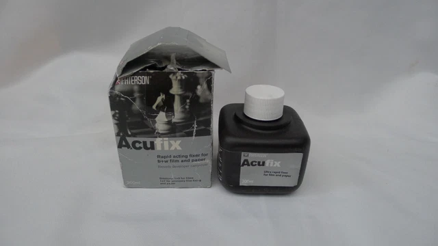 Paterson Acufix Film  Fixer For Dark Room Photography Developing Chemicals
