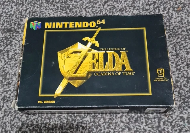 The Legend Of Zelda Ocarina Of Time - N64 Nintendo 64 Boxed with Manual PAL