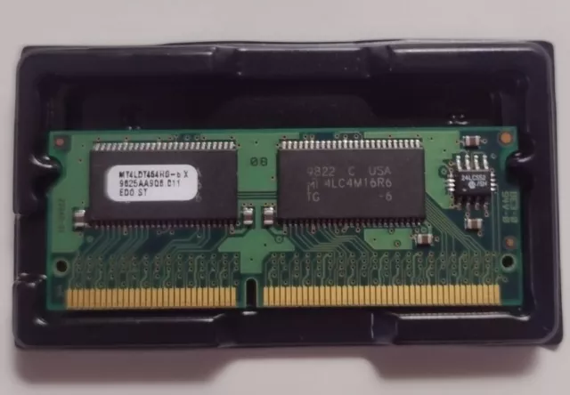 Barrette RAM Micron 32MB EDO SODIMM