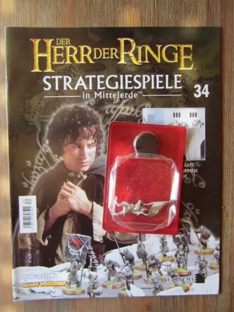 DeAgostini Strategiespiel Nr. 34 - Herr der Ringe - MT Standarte - OVP