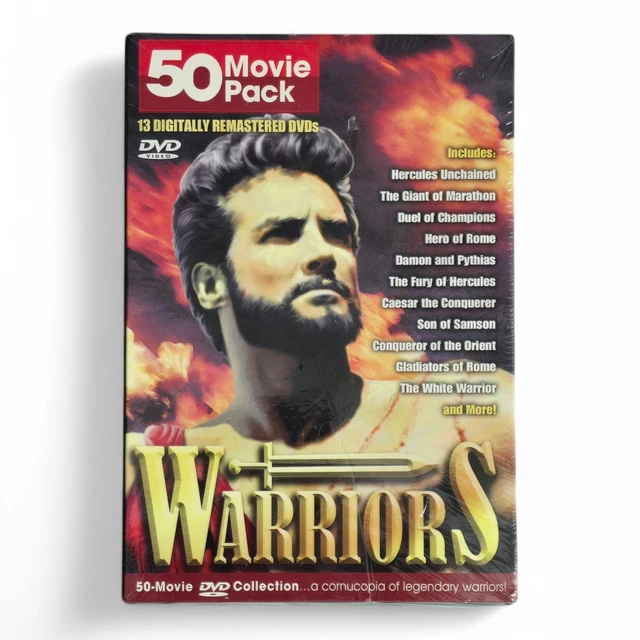 【輸入盤】Warriors - 50 Movie ­MegaPack ［DVD］ Warriors - 50 Movie MegaPack (DVD, 2006, 13-Disc Set