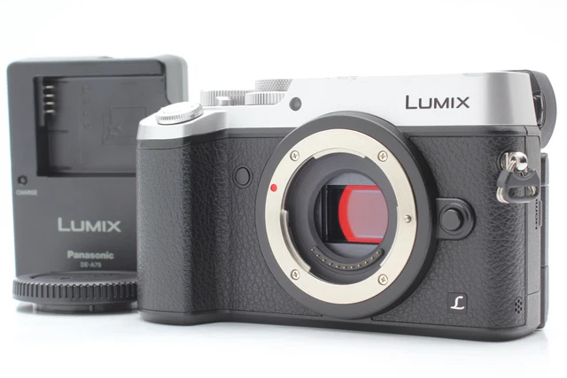 [Nueva como nueva] Cámara digital plateada Panasonic LUMIX GX8 idioma JPN solo de JAPÓN