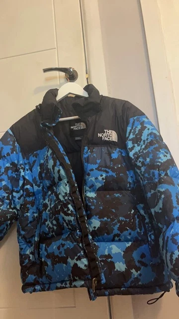 ⭐100% autentico raro deadstock The North Face 1996 retrò nuptse - taglia M blu ⭐