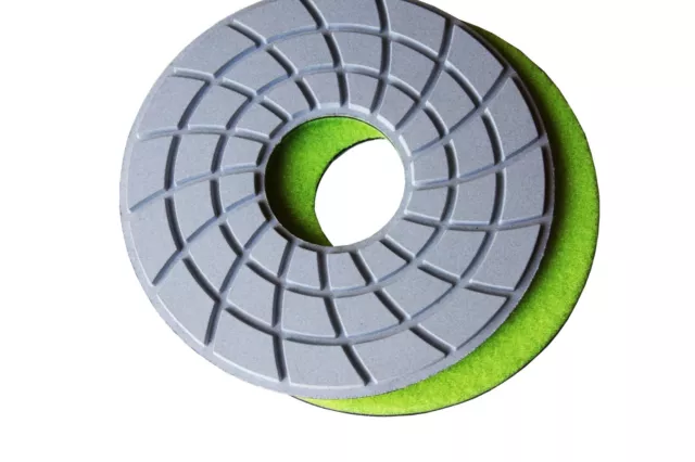 7" Premium Concrete Diamond Polishing Pad/Pads 50 Grit, Wet/Dry Use