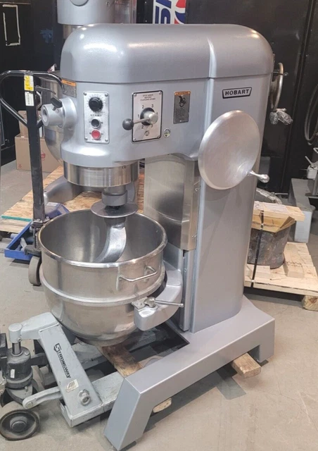 Hobart H600 60 Qt Mixer - 2HP - 3Ph 200-230V  Stainless Bowl And Dough Hook