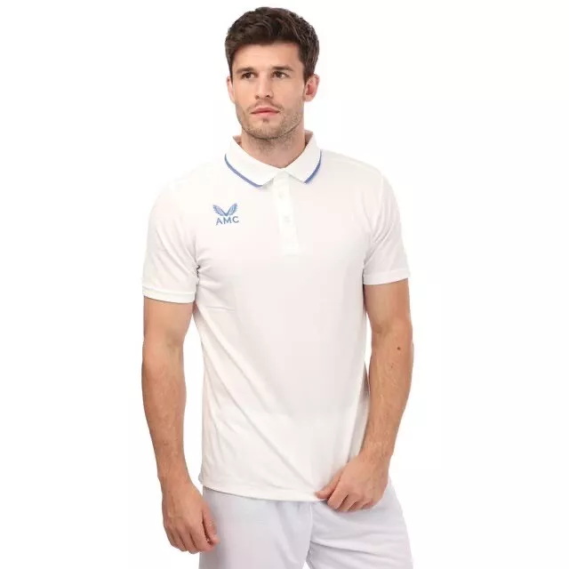 Castore Men’s Polo Shirt White Size Small