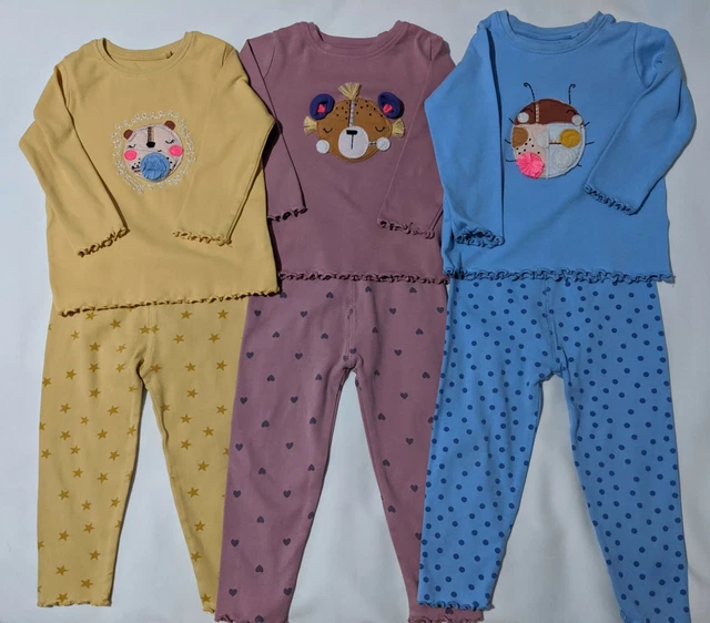 NEXT Set Pigiama Bambina Set Abbigliamento Età 1,5-2 Anni