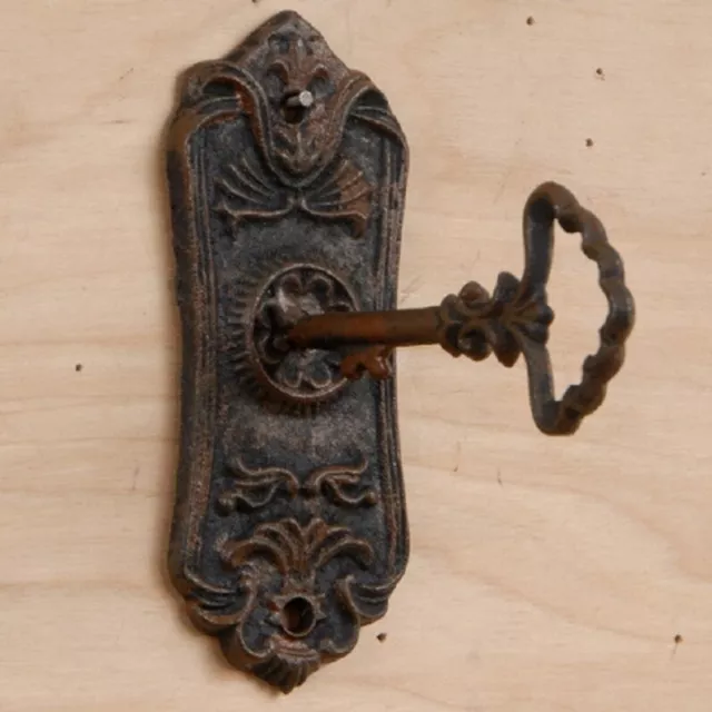 Cast Iron Vintage Skeleton Key Hook, For Coats / Hats.