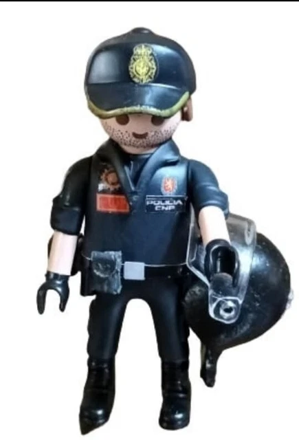 CUSTO12 PLAYMOBIL Figura Uip Antidisturbios Policia Nacional