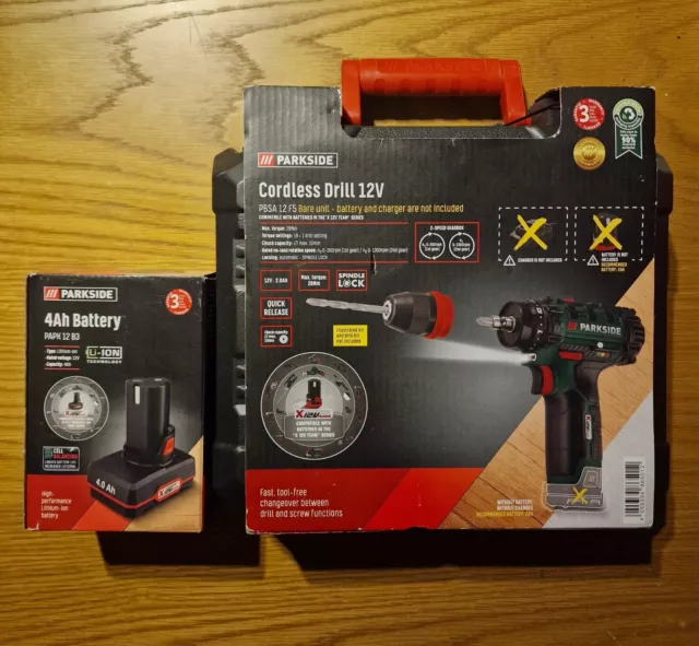 Parkside cordless drill pbsa 12 d3 hotsell
