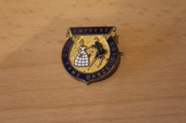 Dancing Badge - Empress Old Tyme Dance Club Members Badge