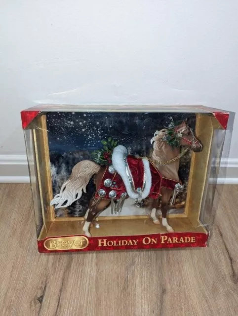 Rare Breyer Christmas American Saddlebred #700116 Holiday Horse on Parade 2013