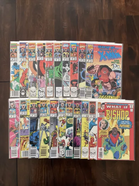 What If…? 1-23 Lot + EXTRAS 1989 X-Men, Thor, Fantastic Four, Lee, Liefeld