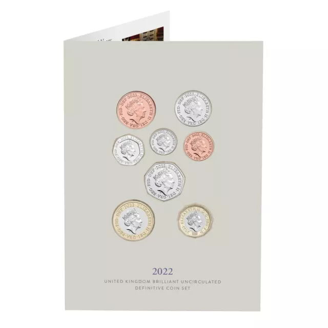 2022 Definitive 8 Coin Set Royal Mint Brilliant Uncirculated  **LIMITED OFFER** 2