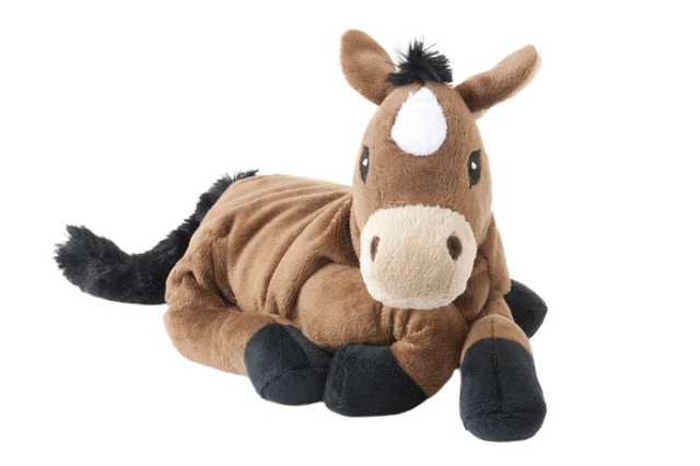 Unser Ponny Warmies Greenlife Wärmestofftier Wärmekissen Hirsekissen mit Kräuter