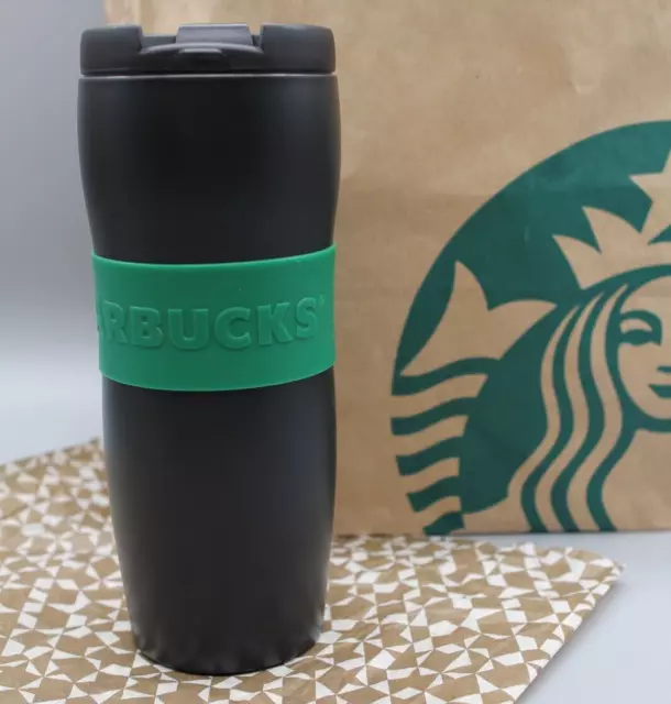 Starbucks Tumbler Thermobecher Lucy Matte Black 12 fl. oz / 355ml * NEU *