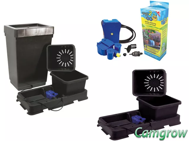 Easy2grow 2 Pot System with 47L Tank, Extension Kit & Easy2GO Kit Hydroponics