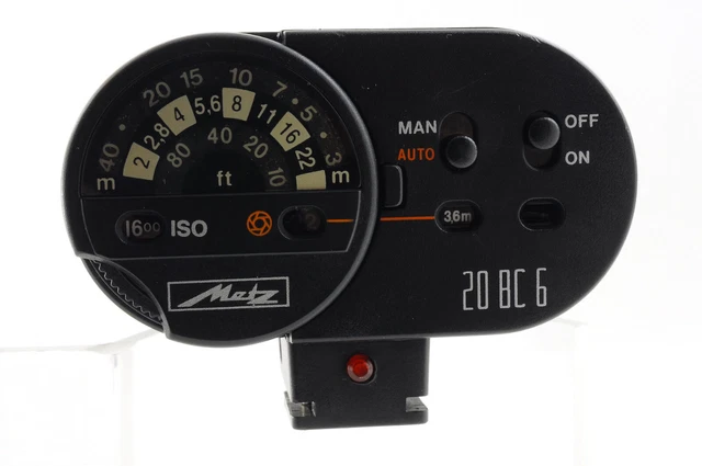 [Excellent] Metz mecablitz 20BC6 Xenon Shoe Mount Flash For SLR 4