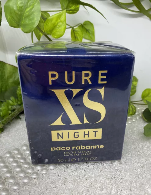 (2160,-€/L)paco rabanne PURE XS NIGHT Eau de Parfum EDP Natural Spray 50ml *neu*