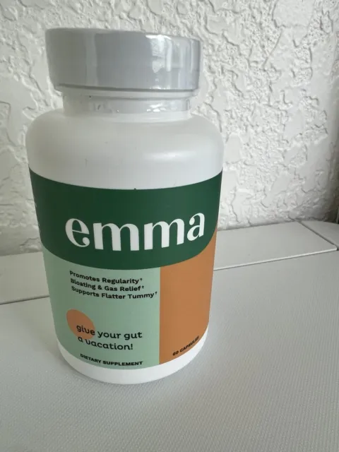 Emma Relief Supplement by Konscious Solution for Gut Health Issues 60 capsules