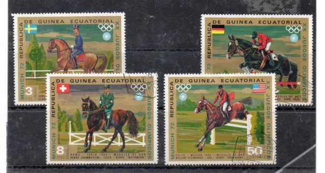 Guinea Ecuatorial Olimpiada Munich año 1972 (CF-844)