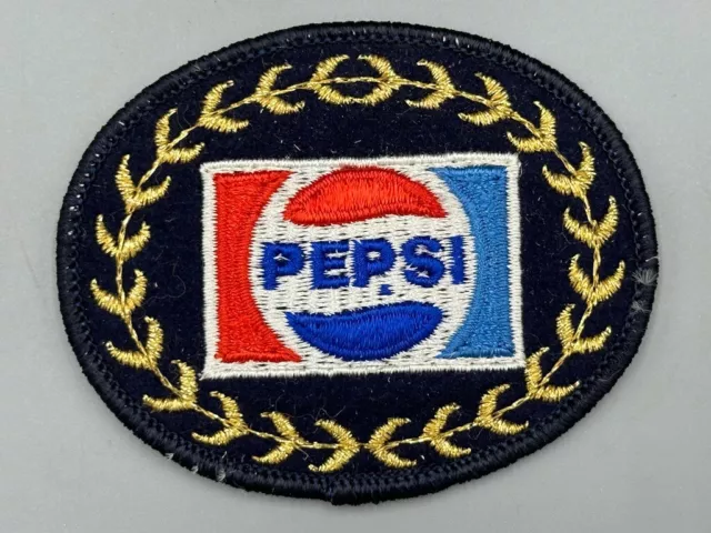 Vintage PEPSI Cola Soda Advertising PATCH