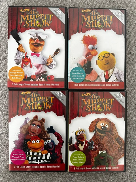 BEST OF THE Muppet Show 4x volumes DVDs R1 Jim Henson Kermit/Gonzo ...
