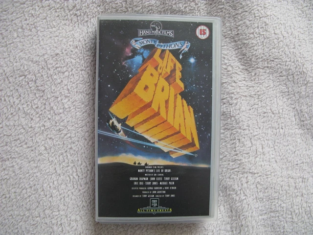 Monty Python Fox MONTY PYTHONS THE Life Of Brian video cassette tape CBS Fox 1988 £7.50 ...