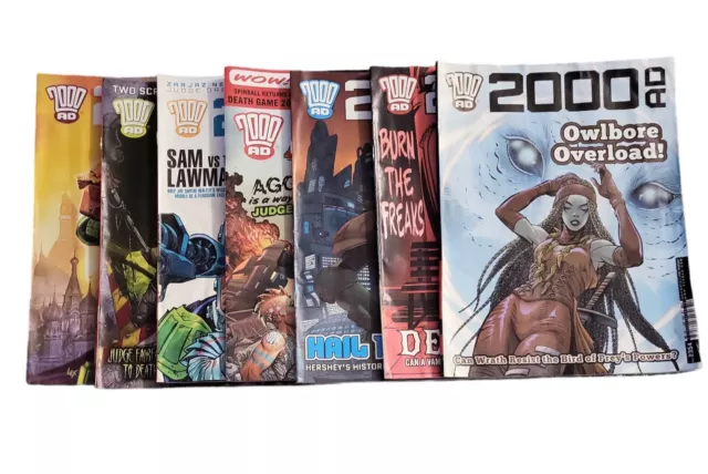 2000 Ad Magazine Bundle, 2023 Issues, 6 Magazines, Science Fiction, Pre Owned