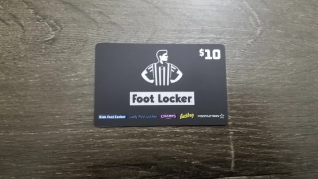 $100 foot locker gift card