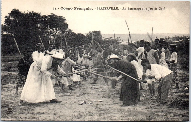 CONGO - BRAZAVILLE Carte postale ancienne /REF - V7859
