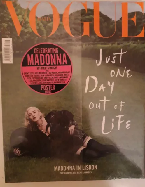 MADONNA - 'VOGUE ITALIA' Magazine - Cover 1  - 2018  SEALED!!! RARE!!!