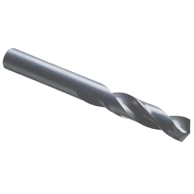 Size: D (.2460") HSS Screw Machine (Stub) Length Drill (12 Pieces) -USA- 135° Pt