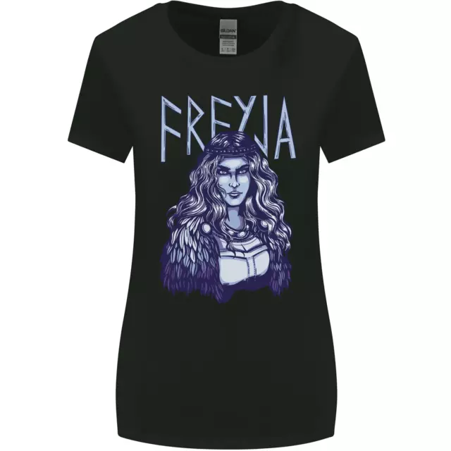 Freyja Norreno Dea Viking Valhalla Donna più Ampia Taglio T-Shirt