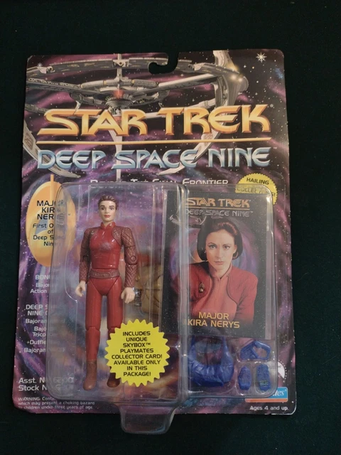 PLAYMATES STAR TREK Deep Space Nine Major Kira Nerys Action Figure 1993 ...