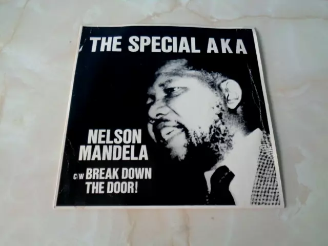 THE SPECIAL AKA 'NELSON MANDELA' 2-TONE Vinyl 7" (Jerry Dammers Signed Sleeve)