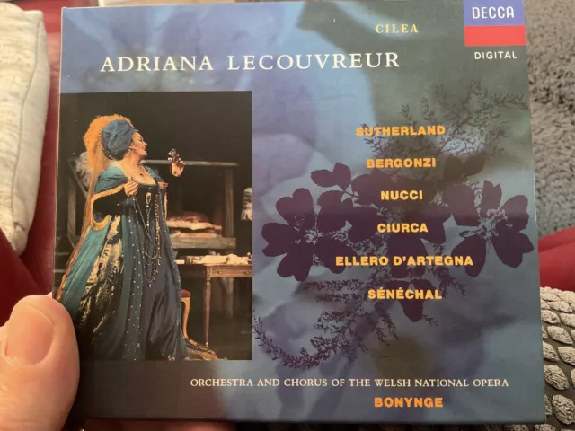 Cilea / Adriana Lecouvreur - Decca - West German - 2 x CD Box Set 1990