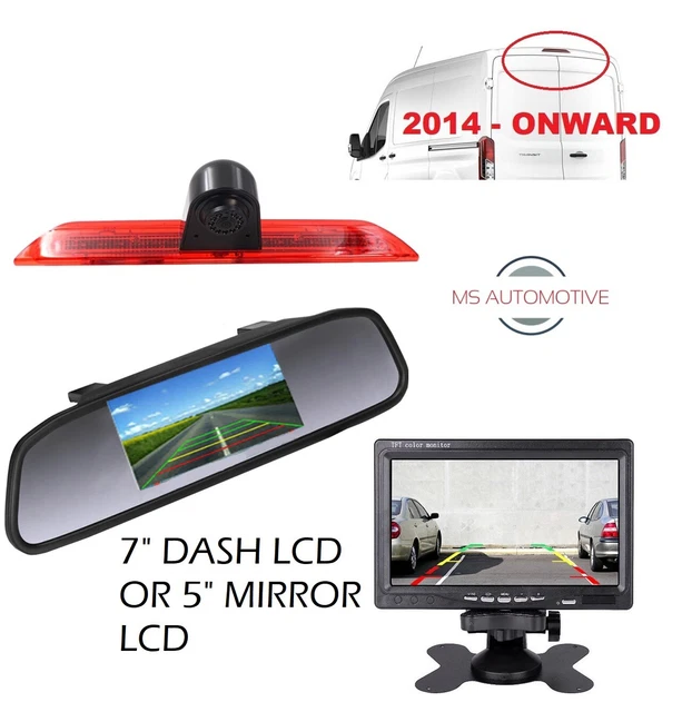 Wireless Reverse Camera For Ford Transit Mk8 Custom – Number Plate Light Mount