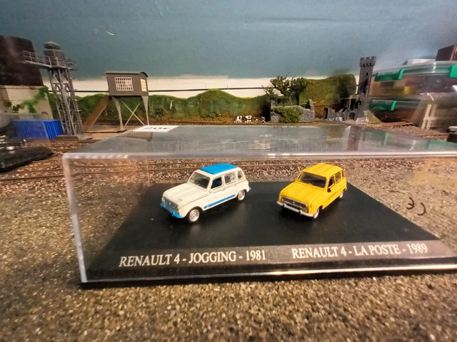 Coffret Atlas/Norev Duo Metal = Renault 4 Ho 1/87