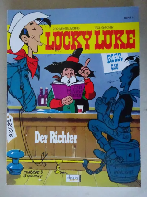 XXXX Lucky Luke , Der Richter , Band 31 , Goscinny - Morris , ehapa