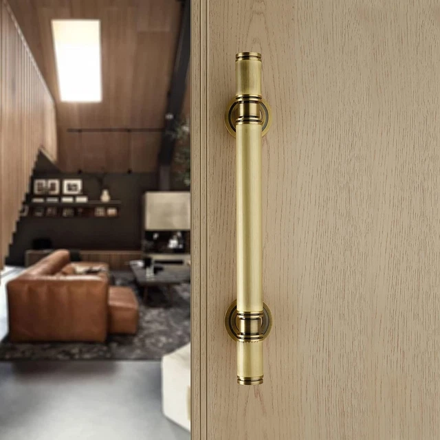12 Inch Full Brass Main Door Handle/Pull Handles for All The Doors (Pack of 1)
