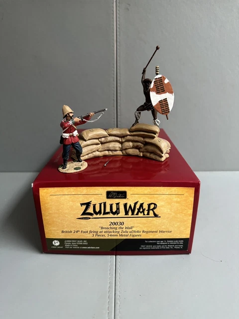 Soldat Guerre Anglo-Zouloue William Britains 20006 – 24th Foot (54mm)