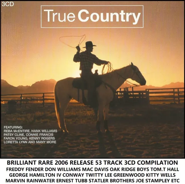 Best Greatest Country Music Hits 3CD Fender Rogers Lynn McEntire Tom.T Hall Tubb
