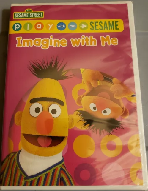 Sesame Street DVD; Play With Me Sesame: Imagine With Me (DVD, 2008