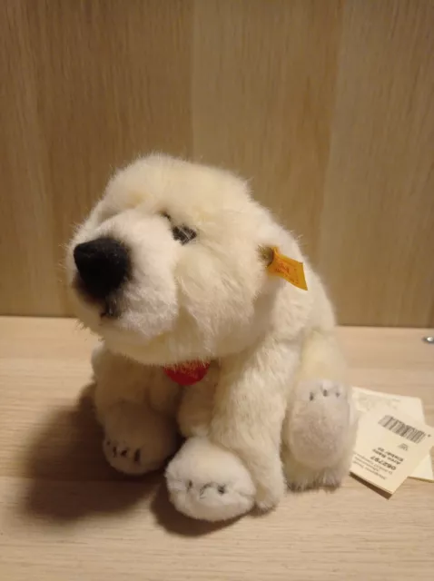 STEIFF, Eisbär, Polarbär Arco, Webpelz, 20cm, wie neu