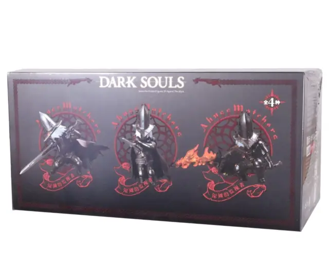 DARK SOULS Deformed Figure Abyss Watchers 3 types & Great Grey Wolf Sif ACTOYS