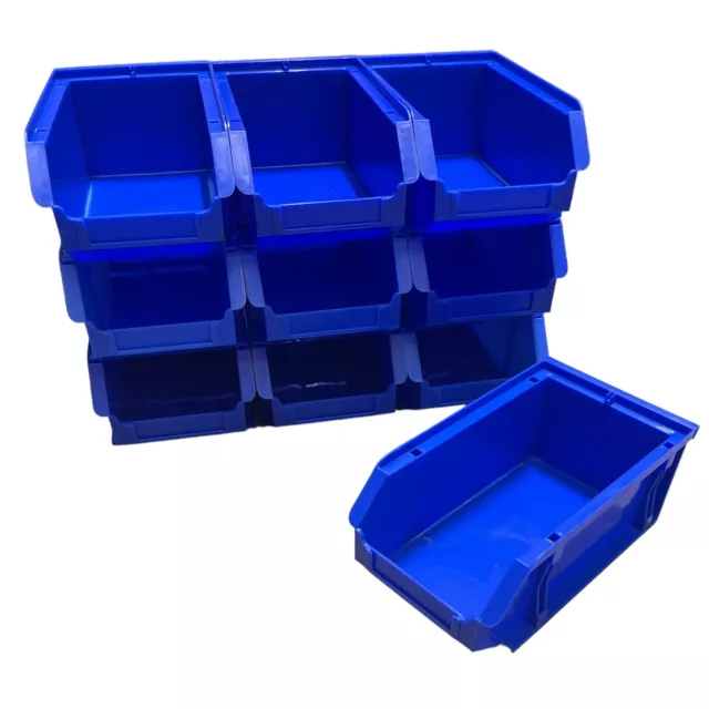 10x  - HEAVY DUTY Component Storage Stacking PROBINS Parts Bins Garage Workshop