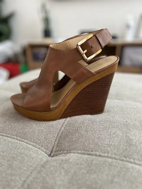 Michael kors sales josephine wedge black